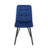 Native Home Lifestyle Squared Navy Blue Dining Chairs (Set Of 2)